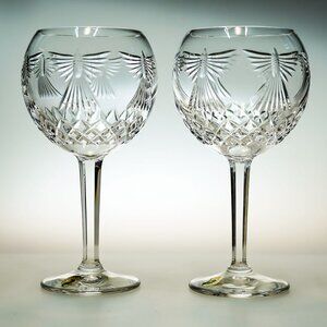 NIB Waterford Millenium Goblets (Pair)